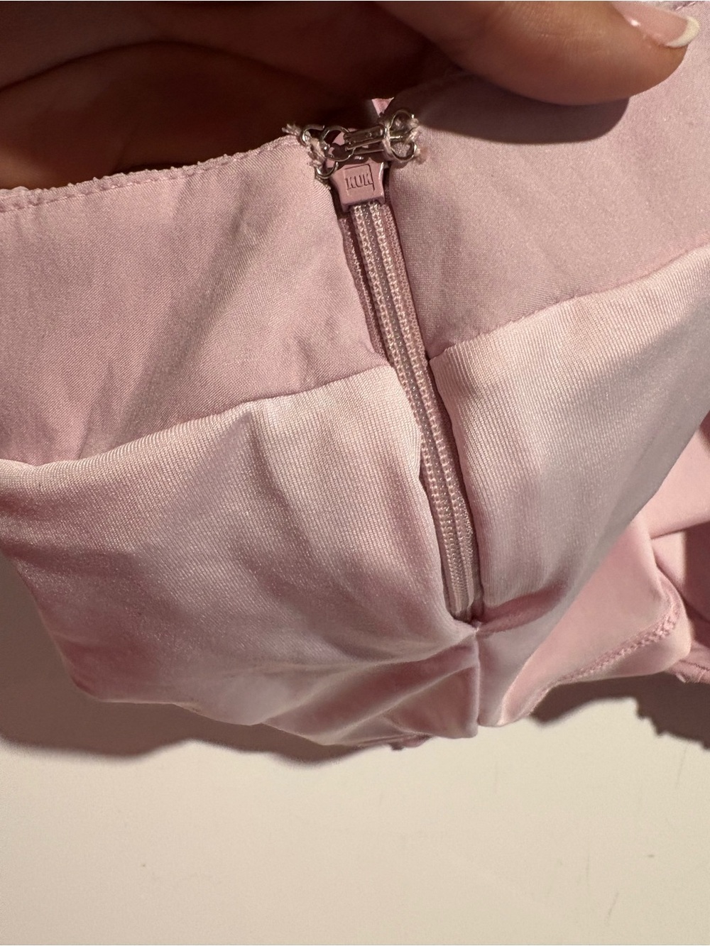 Edikted Pink Ruffled Low Rise Mini Skort - Picture 6 of 6